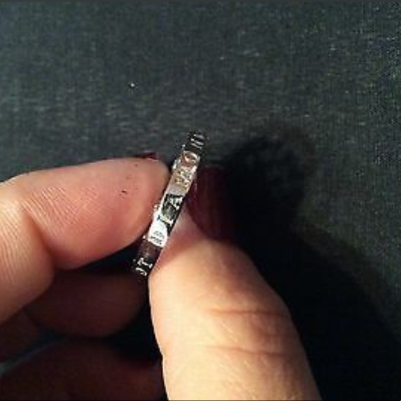 New EMOZIONI 25mm Openwork Clear CZ Stones COIN - Picture 4 of 5